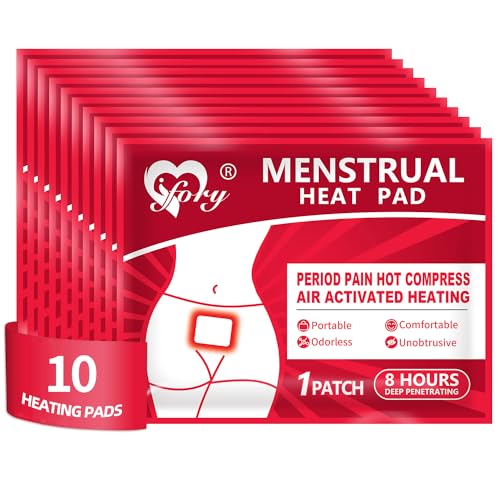 Heating Patches for Period Cramps, Menstrual Heat Therapy Patches - size: Pack of 10