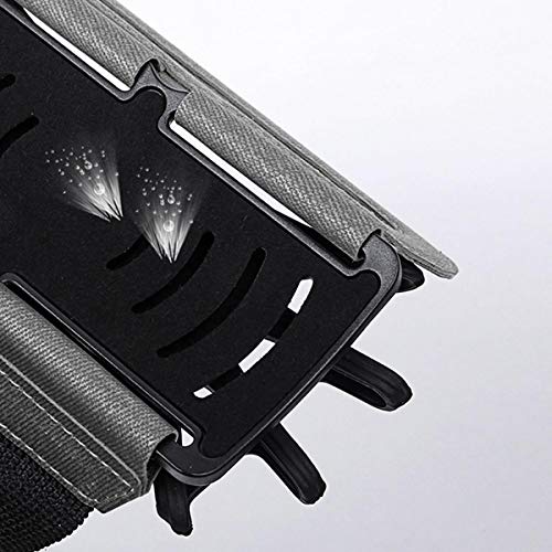 BoxWave Holster Compatible with Samsung Galaxy Z Fold 5 - ActiveStretch Sport Armband, Adjustable Armband for Workout and Running - Jet Black