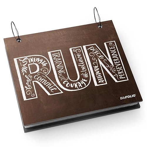 Gone For a Run BibFOLIO Race Bib Album - Inspire To Run - 9.5x8 - color: Inspire to Run