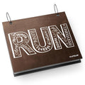 Gone For a Run BibFOLIO Race Bib Album - Inspire To Run - 9.5x8 - color: Inspire to Run
