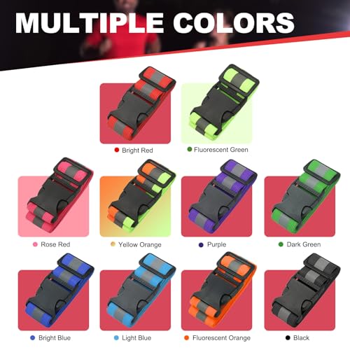 Reflective Safety Belt Adjustable - color: Light Blue