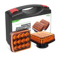 Agrieyes W02 Magnetic Flashing Lights, Wireless Strobe Lights,Amber - color: Amber