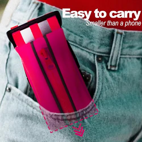 Running Belt Running Phone Belt for Women and Men Phone Holder - color: Pink