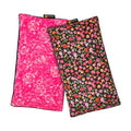 SunnyBay Heating Pad, Neck and Shoulder Wrap, 6x11 inch, Pink - color: Hot Pink and Red Flower