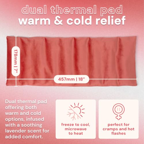 Bodyotics Premium Dutch Velvet Microwave Heating Pad (18 x 7 inch)