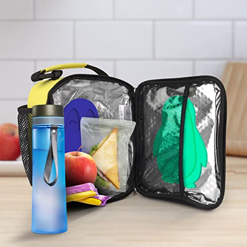 Healthy Packers Ice Packs for Kids Lunch Box, Slim Reusable 3-Pack Penguins - color: White