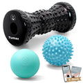 Tumaz Foot Roller for Deep Tissue Massage & Reflexology - color: Black