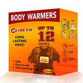 WORLD-BIO Body Warmers for Cold Weather, Heat Warmer Patch Disposable with Adhesive Backing Gives Hours Warm - 12/20/32/40 Packs, Hand Warmers Long Lasting Safe Natural Odorless - style: Body Warmer 12 Packs
