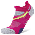 Balega Unisex Adult UltraGlide Friction-Free No-Show Running Socks (1-Pair) - color: Electric Pink/Midgrey, size: Large