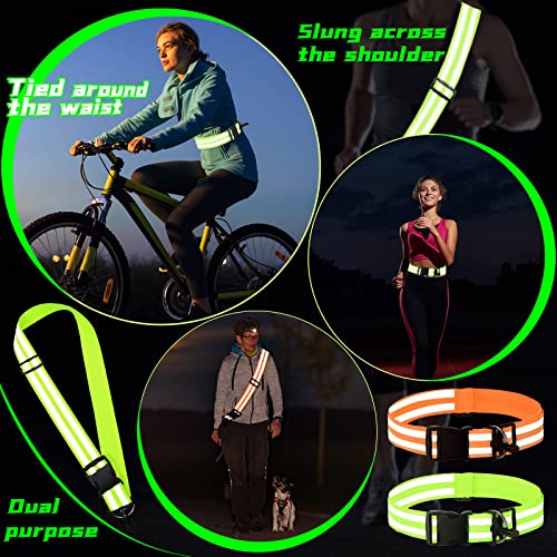 Saintrygo Reflective Sash for Walking - color: Orange