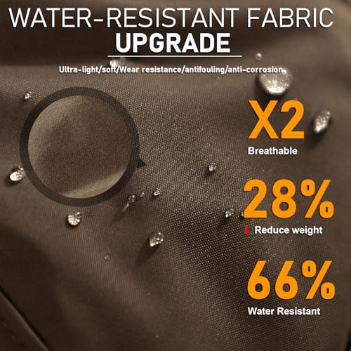 Waterproof Baseball Cap for Men Women UPF 50+ Quick-Dry Running Golf Hat - color: Coffee