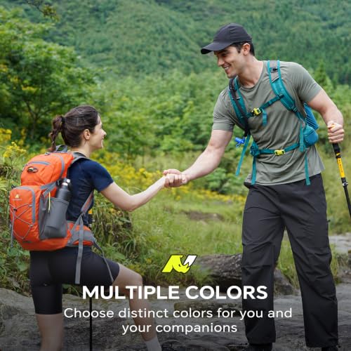 N NEVO RHINO Hydration Backpack, 18L Hiking Backpack with 3L Water Bladder - color: Blue