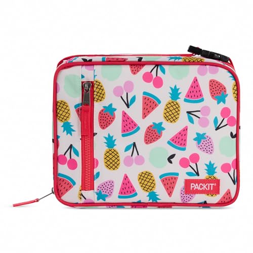 PackIt Freezable Classic Lunch Box, Fruit Toss - color: Fruit Toss