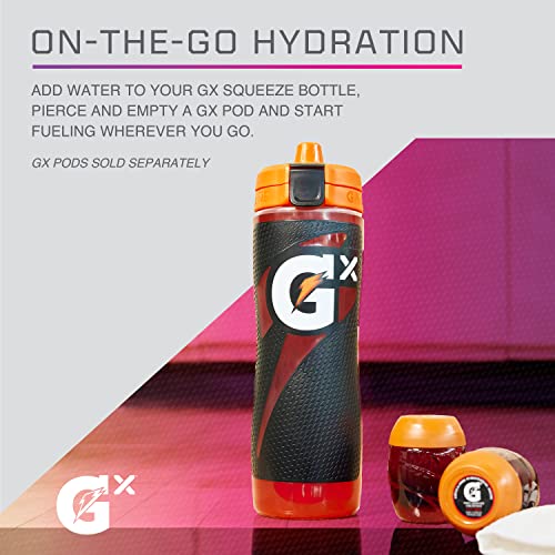 Gatorade Gx Plastic Squeeze Bottle, White, 30oz - color: White