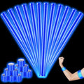 Halloscume Pcs Reflective Arm Snap Band 15.75 in Slap Bracelet - color: Blue