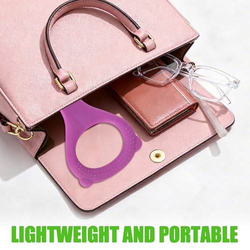 2pcs Figure 8 Fitness Keep Resistance Band, Elastic Rope Stretch Stretching Fitness Band Training Exercise Workout Bands for Women Yoga Pilates Physical (Purple, Pink)