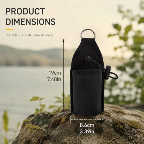 Beer Belt,Beer Holster, Beer Holder Drink Bottle Holder, Beer Gifts for Men - color: Black #2