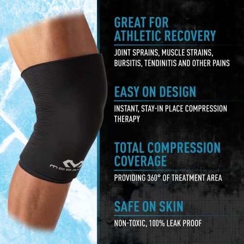 McDavid Knee/Thigh Ice & Hot Therapy Compression Sleeve, Injury Recovery - size: Small