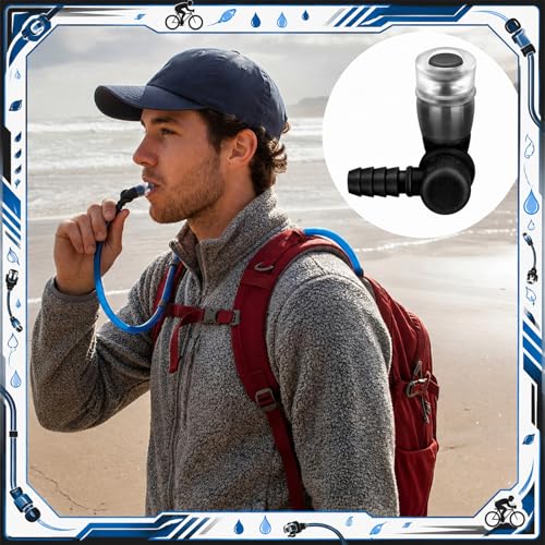 2 Pcs Bite Valve Replacement Bite Valve Nozzles - color: Black
