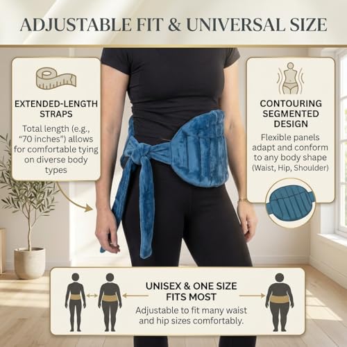 Microwavable Ultimate Body Wrap, 68" x 10"