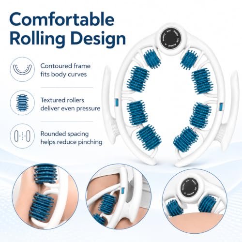Anti Cellulite Massage Roller, Lymphatic Drainage Massager