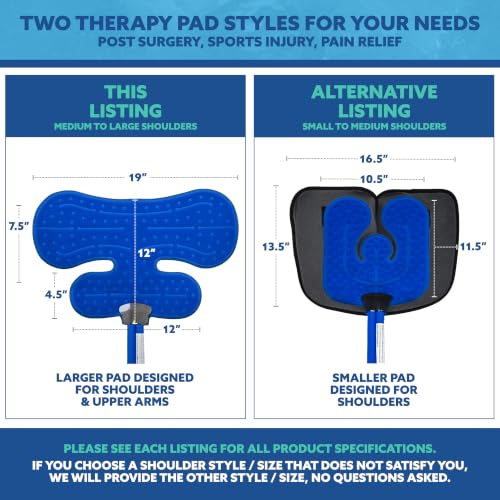 Polar Active Ice 3.0 Cold Therapy Ice Machine System with Programmable Timer, Shoulder Compression Pad, Lightweight 9 Quart Cooler Freeze Kit, Quiet Pump, Strong Cryotherapy Pain Relief Treatment - style: Shoulder Pad