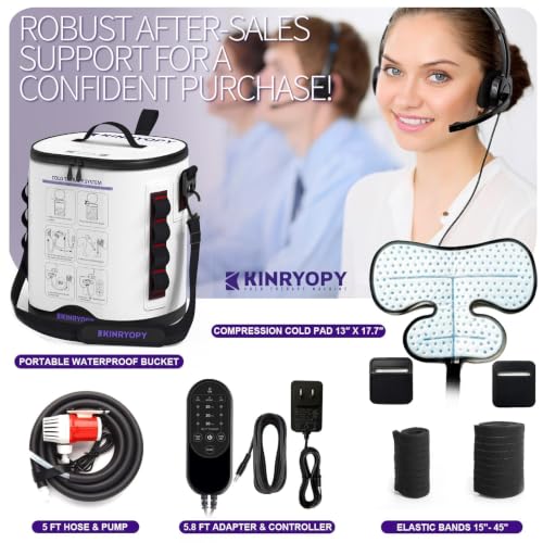Cold Therapy Machine for Shoulder with Programmable Timer & Quiet Pump