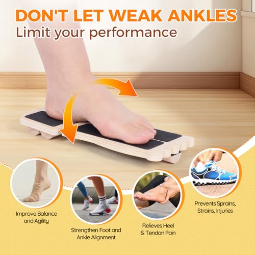 Ankle Strengthener & Axis Boar, Recovery For Sprains & Plantar Fasciitis