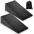Yarlung 2 Pack Squat Wedge Block, Non-Slip Slant Board for Heel Elevated Squat, Calf Stretch, Home Gym, Enhance Mobility and Strength Performance