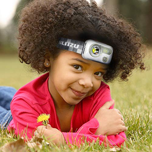 LED Headlamp, Rechargeable Super Bright Headlight Flashlight, Kids & Adults - color: White