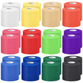 Nuanchu 24 Rolls Prewrap Athletic Tape, 2.75 in x 30 yd, 12 Colors - color: Rose Red, Lime Green,blue,yellow