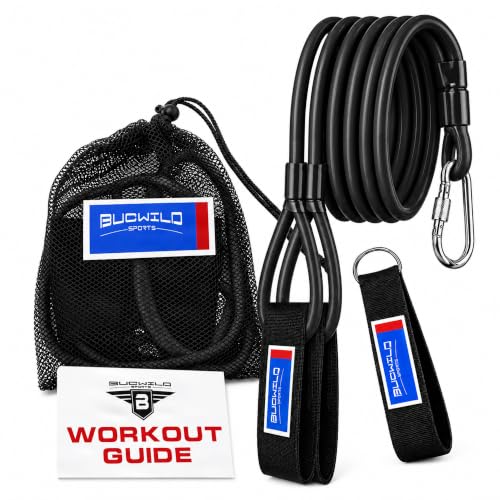 Bucwild Sports Baseball Resistance Bands - Pitching Bands for Youth & Adult - color: Black Band (Youth - Age 12)