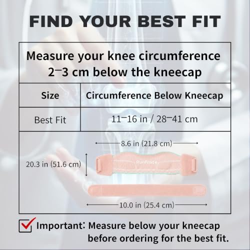 Knee Strap 2 Pack for Patellar Tendon Support – Adjustable Patella Knee Band for Running, Walking, Hiking, Tennis & Pickleball, Pink - color: Pink