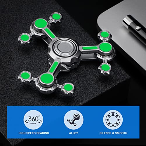 Dilabnba LED Slap Bracelets + Infinity Gear Fidget Spinner Toy