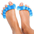 YogaToes® Classic for Women - Small Fits 7 and up Sapphire Blue: Toe Stretcher & Toe Separator. Fight Bunions, Hammer Toes, Foot Pain & More! - size: Small (Pack of 1)