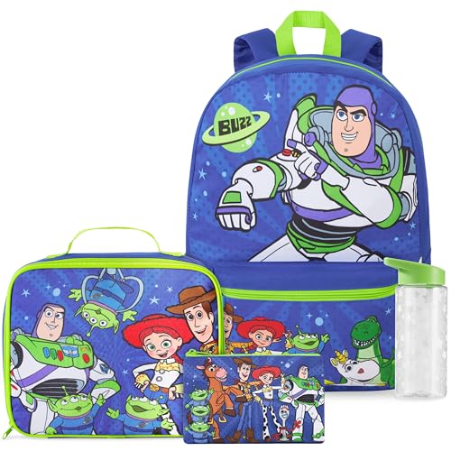 Get Trend Disney Toy Story Boys Backpack, 4 Piece Set - color: Blue Toy Story