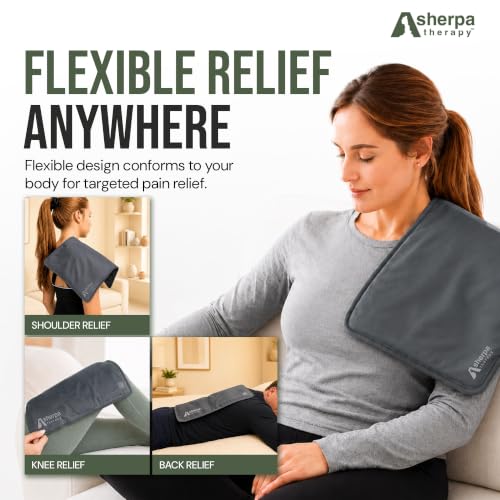 Flexible Hot and Cold Gel Pack, Large 11.5" x 14.5" - size: Large, style: Grey