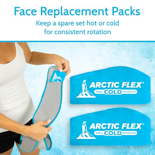Arctic Flex Gel Replacement Packs - Ice Packs Reusable for Face Ice Brace - size: Face