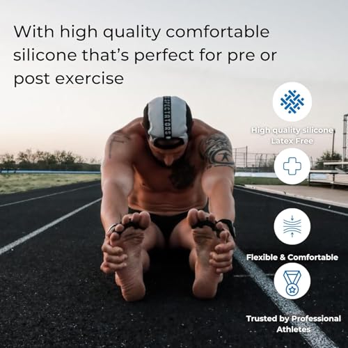 The Toe Spacer from Spacer Mobility, Recovery from the Ground Up, Correct Bunions, Plantar Fasciitis, & Correct Toes | Unisex Therapeutic Toe Spacer - Relieve Foot Pain and Tension | 4-Loop (4-Loop) - size: 4-Loop