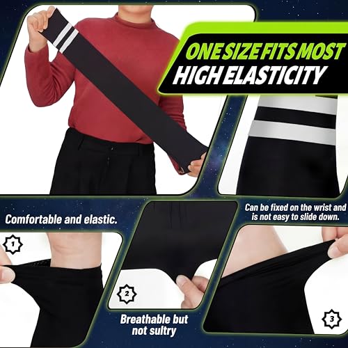 Geyoga 4 Pairs Arm Sleeves for Men Women - color: Cool Colors