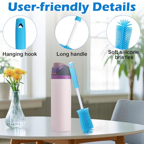 Palksky Water Bottle Cleaning Brush Kit, Brush & Straw Cleaner for Owala - size: 5 Pack