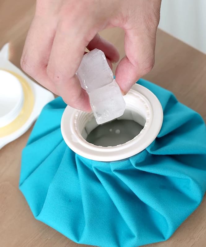 2 Pcs Reusable Ice Bag, Sport Injury Ice Bag, Ice Pack for Injuries, Clod Compress Bag, Hot & Cold Therapy, Teeth Pain Cold Pack, Headaches Cold Ice Bag, Back Fast Release Reusable Ice Bag(9 in)