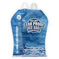 Large Leakproof Ice Bag. Reusable Ice Pack for Cooler - Long Lasting Instant Cooler Ice Packs - Drop in Cubed Ice to Make Cold, Dry Freezer Packs for Coolers - Drink Your Ice When It Melts - size: Small (40 fl oz) / 2 Pack