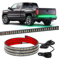 XRIDONSEN 60 inch Tailgate Lights Strip Green Strobe Lights - color: Green