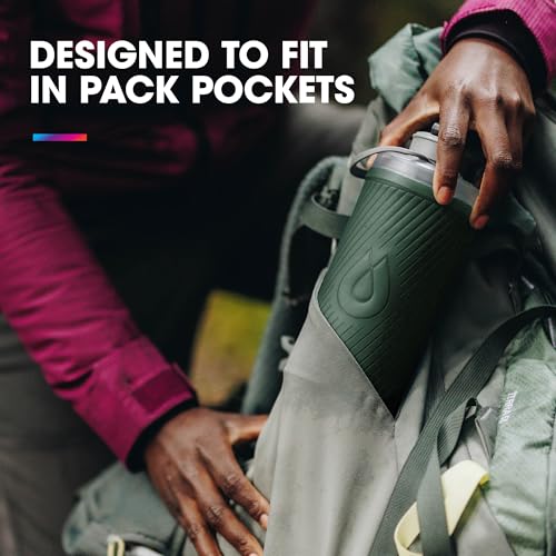 HydraPak Flux Collapsible Backpacking Water Bottle (750ml, 1L, 1.5L) - color: *NEW* Golden Yellow, style: 750ml/25oz