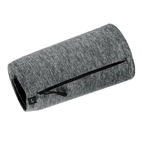 PATIKIL Sports Armband Sleeve L Size Universal Running Holder Arm Flax Grey - color: Flax Grey, size: L