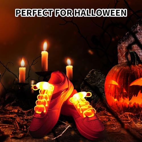 5 Pairs Light Up Shoe Laces Strings LED Shoelaces Casual Sneaker Waterproof