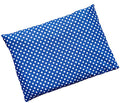 Microwavable Corn Filled Heating Pad and Cold Pack/Washable 100% Cotton Cover (Polka Dot - Blue, 7.5in W x 11in L) - size: 7.5in W x 11in L, style: Polka Dot - Blue