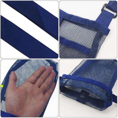 DanziX Water Bottle Holder with Strap Light Water Bottle Carrier Bag,2Blue - color: Blue