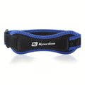Patella Knee Brace Strap Lightweight Breathable Compression Support Adjustable for Running Basketball Yoga Jump Rope - color: blue